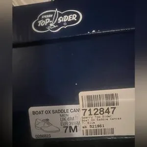 Sperry | Shoes | New Sperry Topsider Mens Boat Ox Saddle  display picture 1